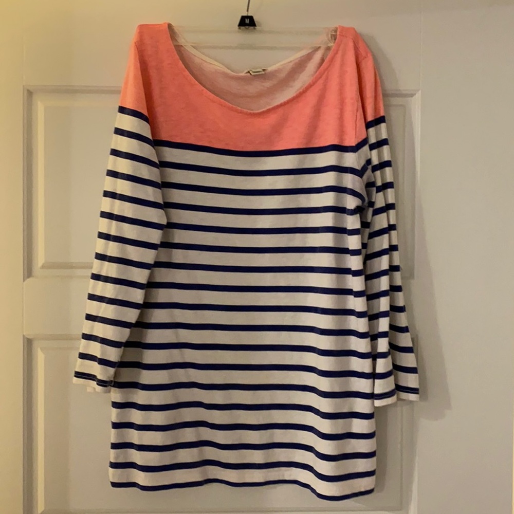 Striped J Crew Top